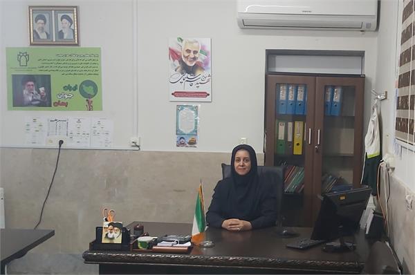 انتصاب دکتر مریم حصاری به عنوان سرپرست مرکز بهداشت شهرستان صحنه
