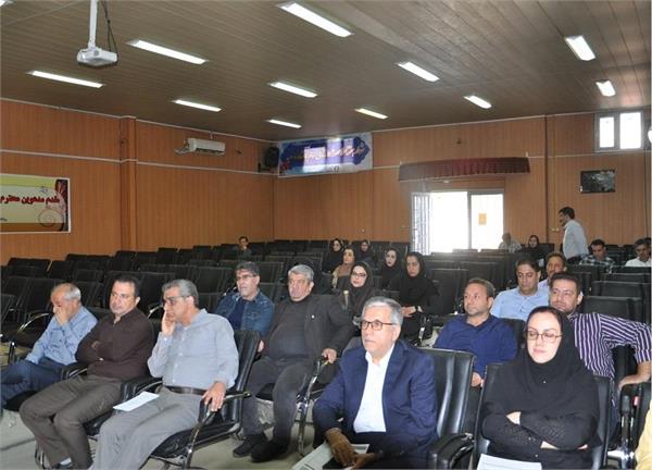 برنامه آموزشی در خصوص "بهداشت کشاورزی و معاینات سلامت شغلی کشاورزان "برگزار شد.