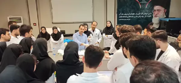 کارگاه پانسمان صحیح -انجام سوچور