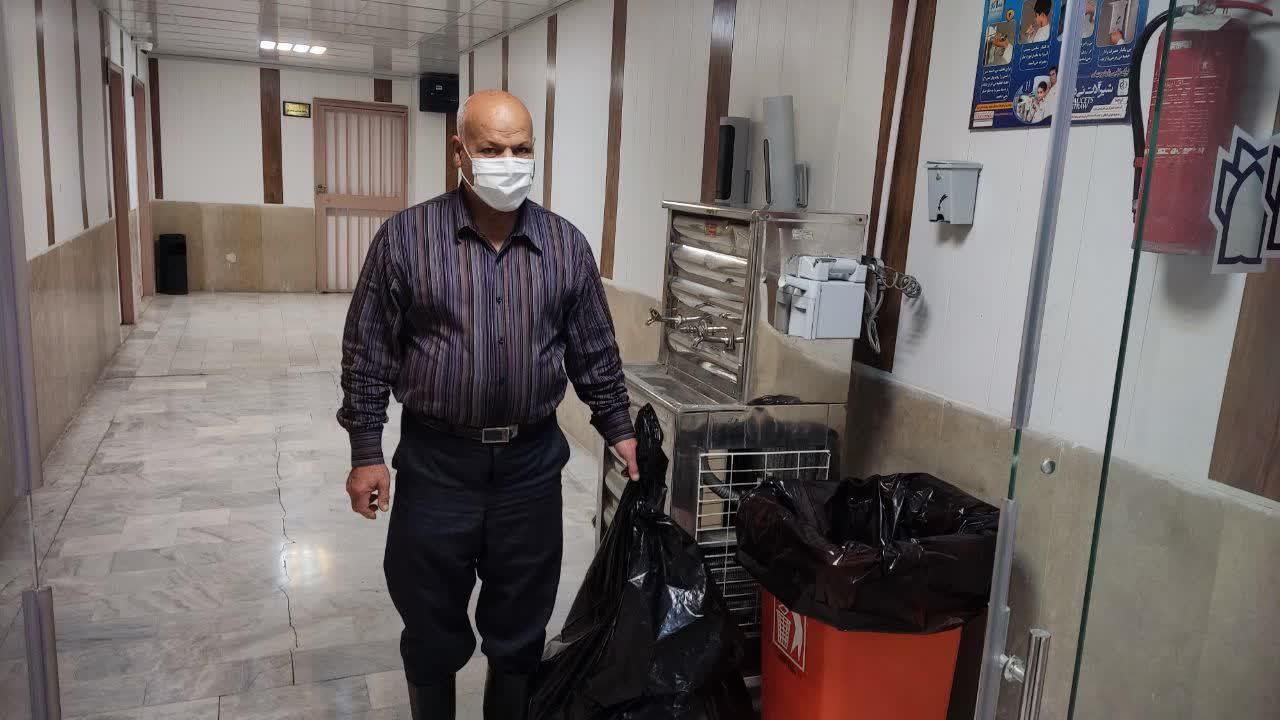 اجرای عملیات نظافت کلی و شستشو در دانشکده5